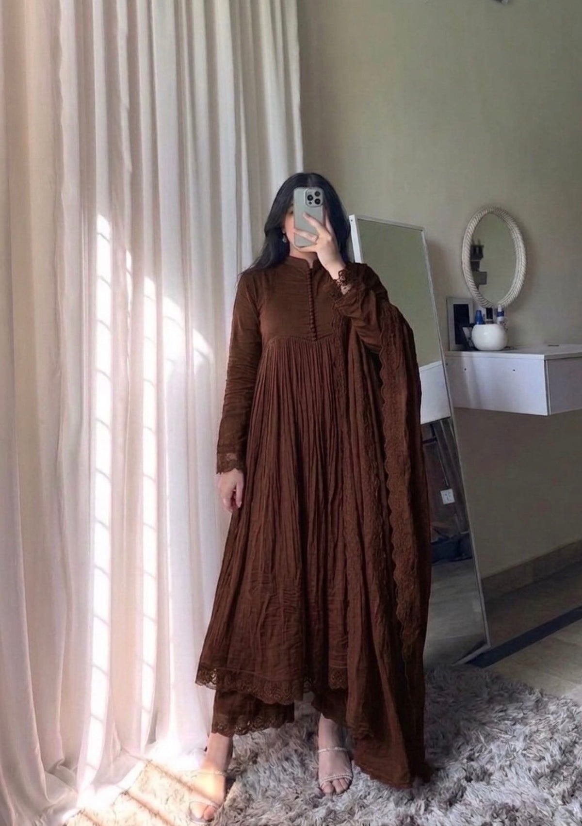 Mulchanderi suit
