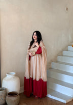 Double shaded premium Handworked suit-1111