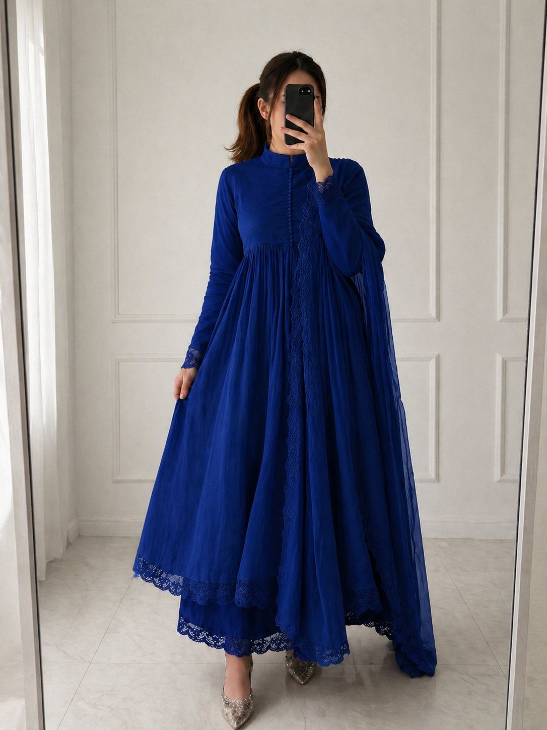 Mulchanderi suit