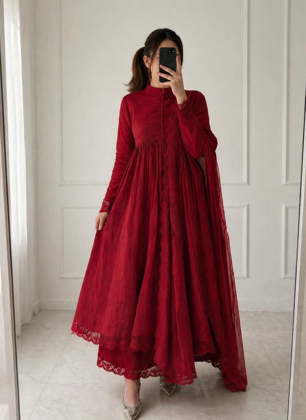 Mulchanderi suit