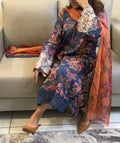 Floral Pakistani Suit