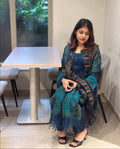 Blue pakistani suit