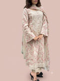 Floral pakistani suit