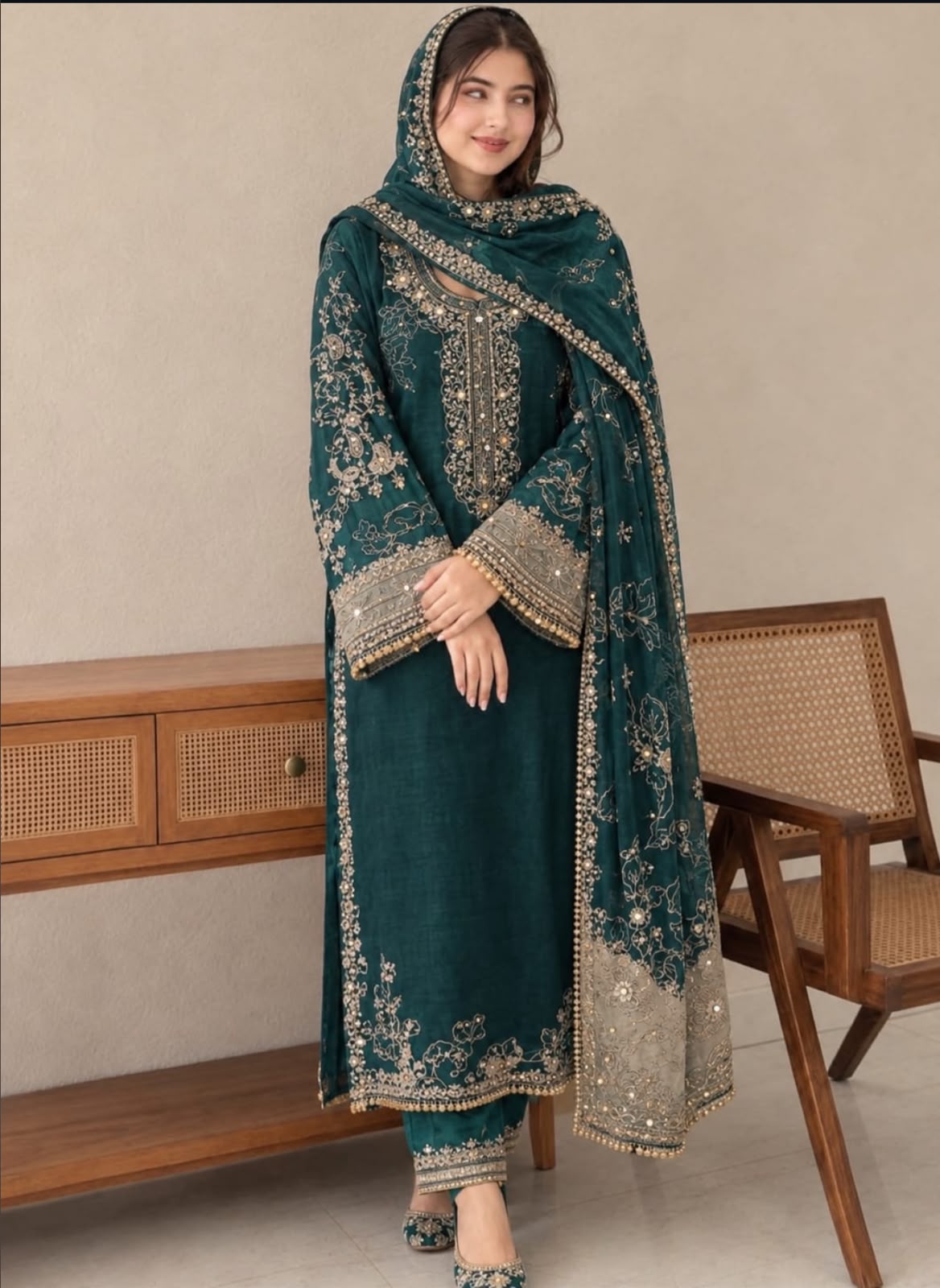 Muslin suit-1017
