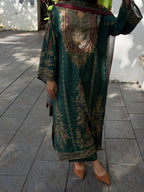 Pure muslin green suit-105