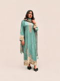 Pastel muslin suit